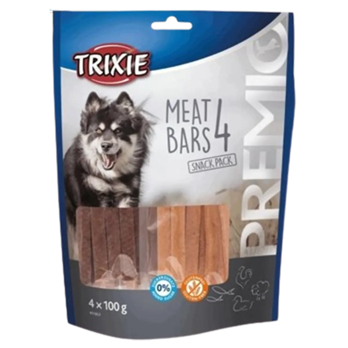 TRIXIE Premio 4 Meat Bars 4x100gr