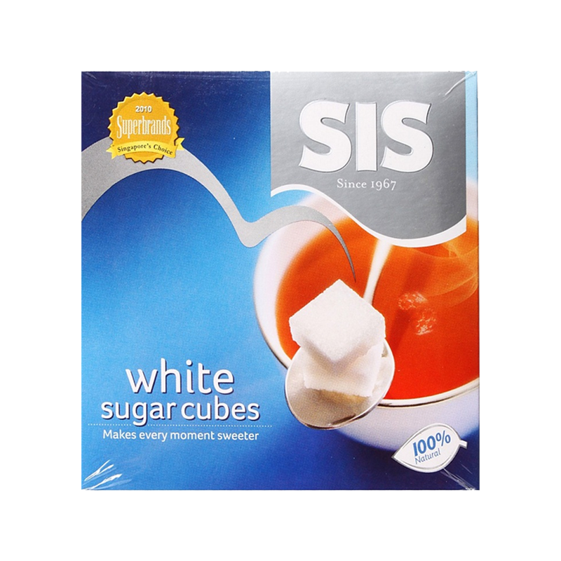 SIS White Sugar Cubes