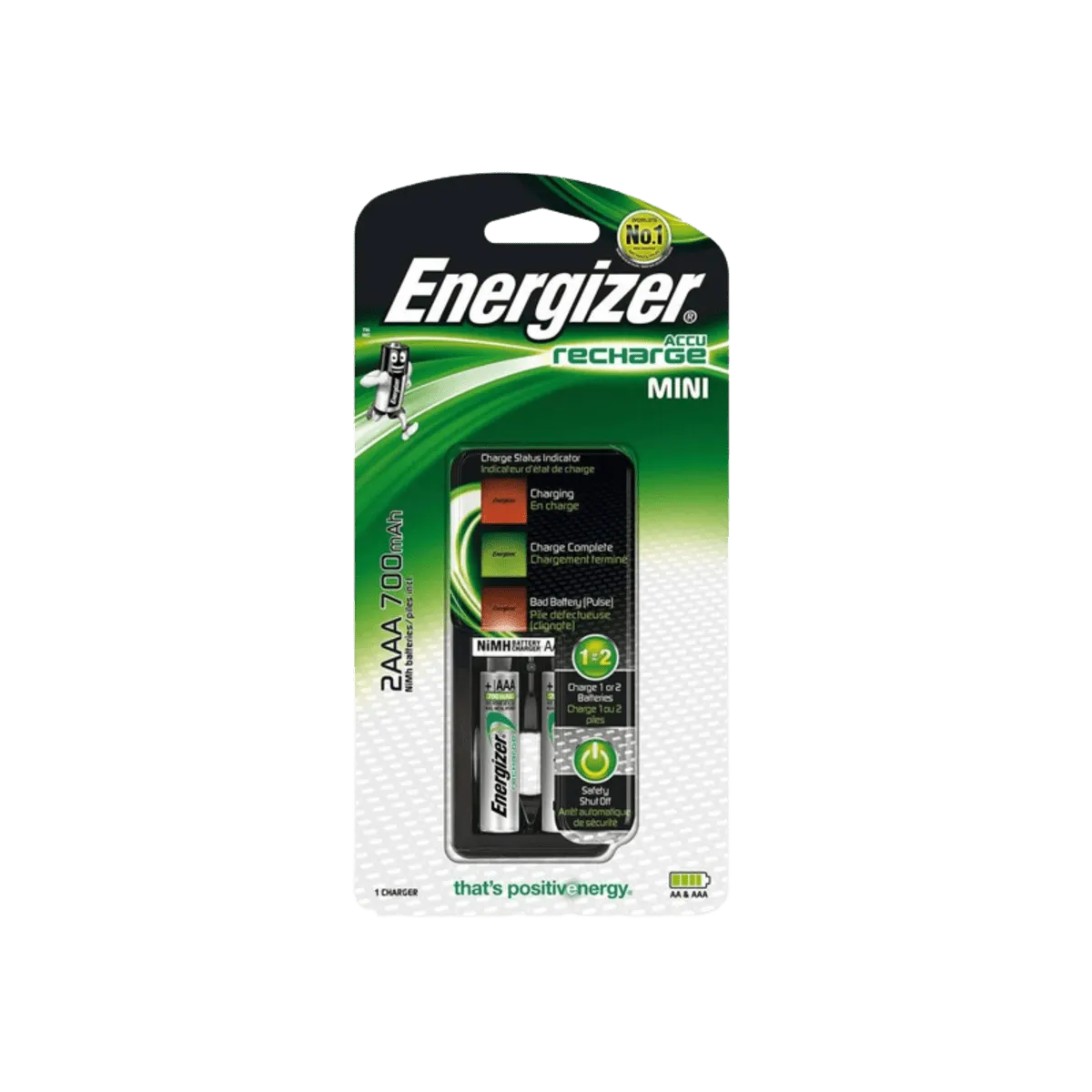 Energizer Ladegerät Mini Charger - AAA & AA