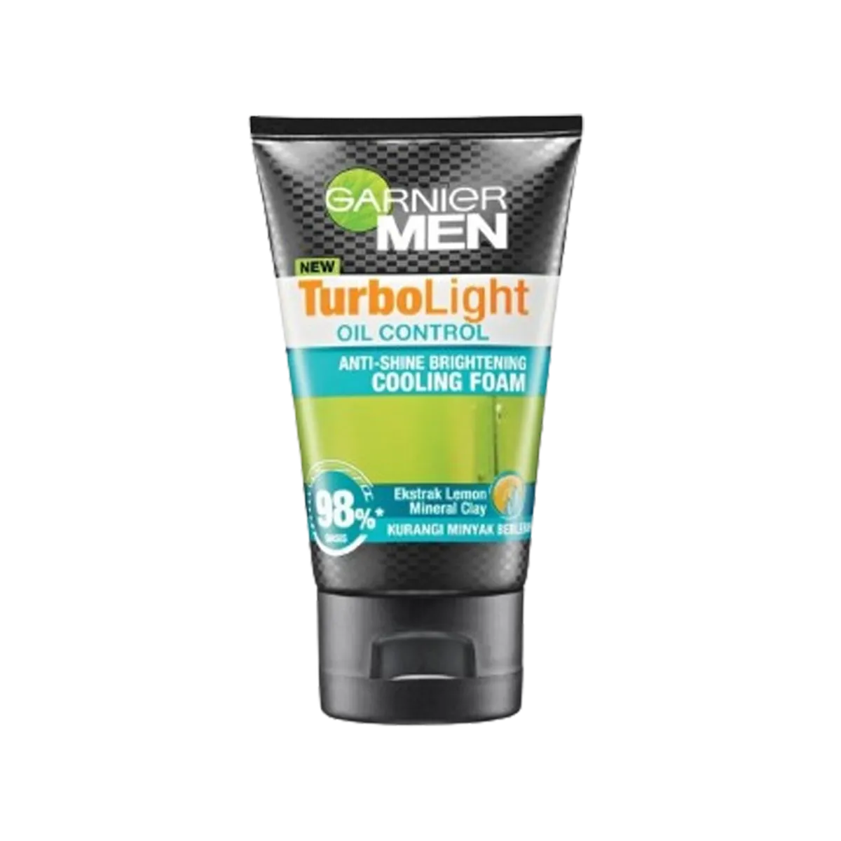 Garnier Turbol Light Oil Control Anti-grease Brightening Cooling Facial Foam 100ml