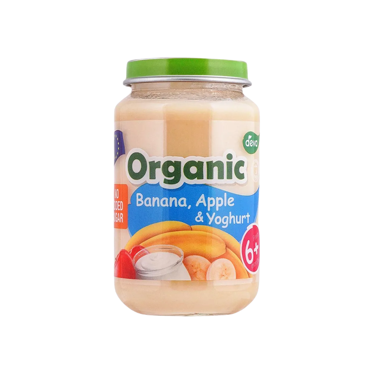 Organic Apple , yoghurt & Banana 190 g