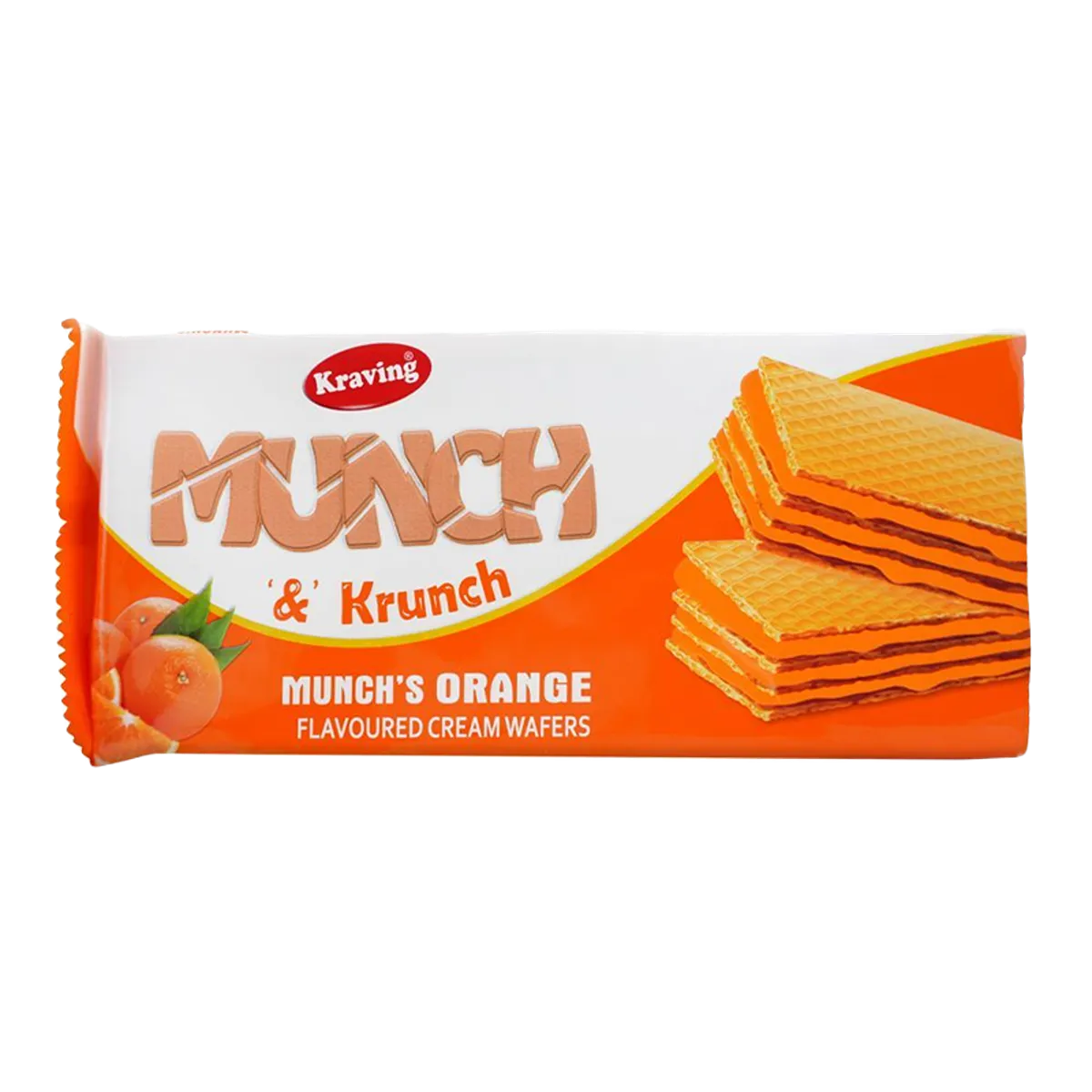 Krunchees Sugar Free Wafer Orange 100g