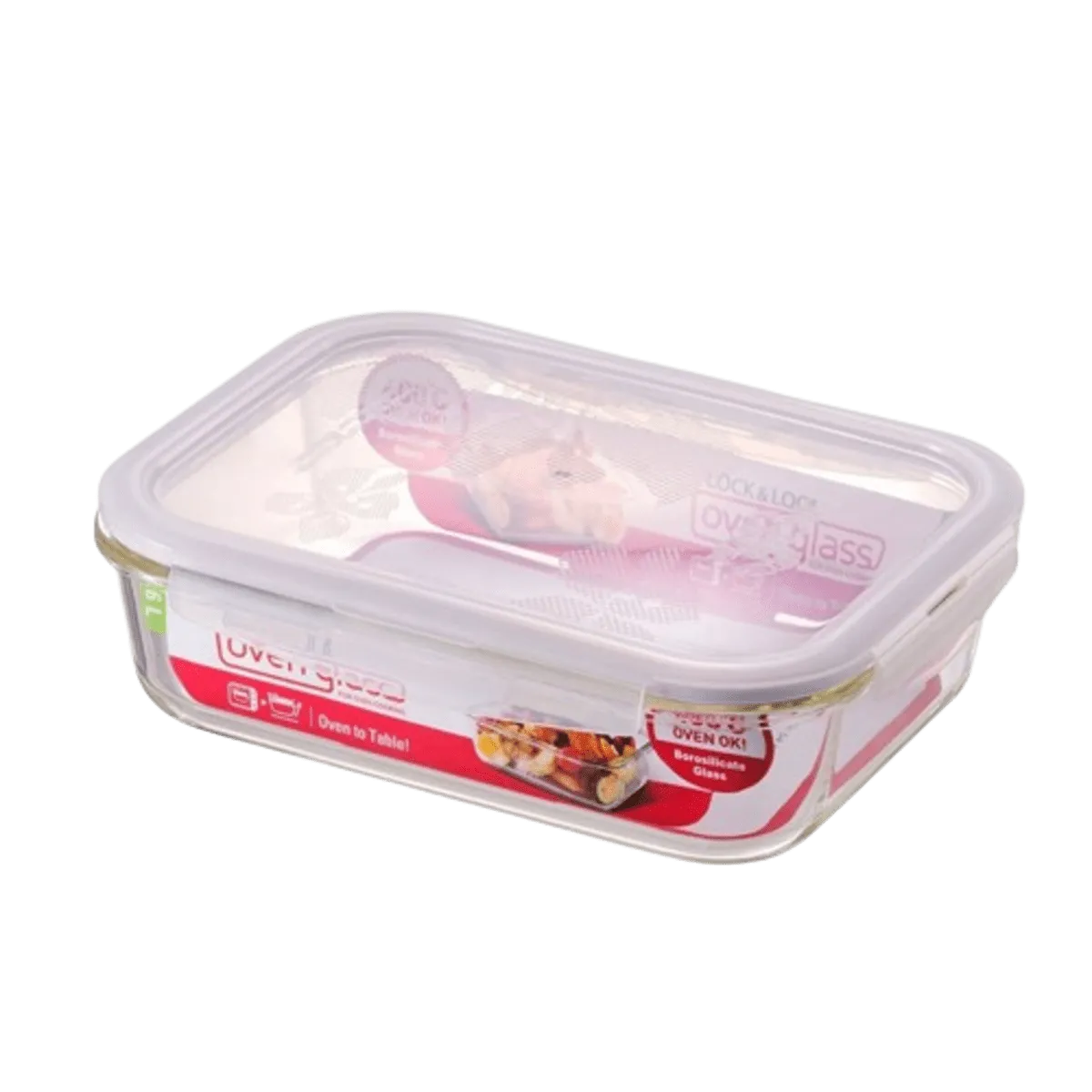 Lock N lock Anolon Purely Better Glass Food Storage Container