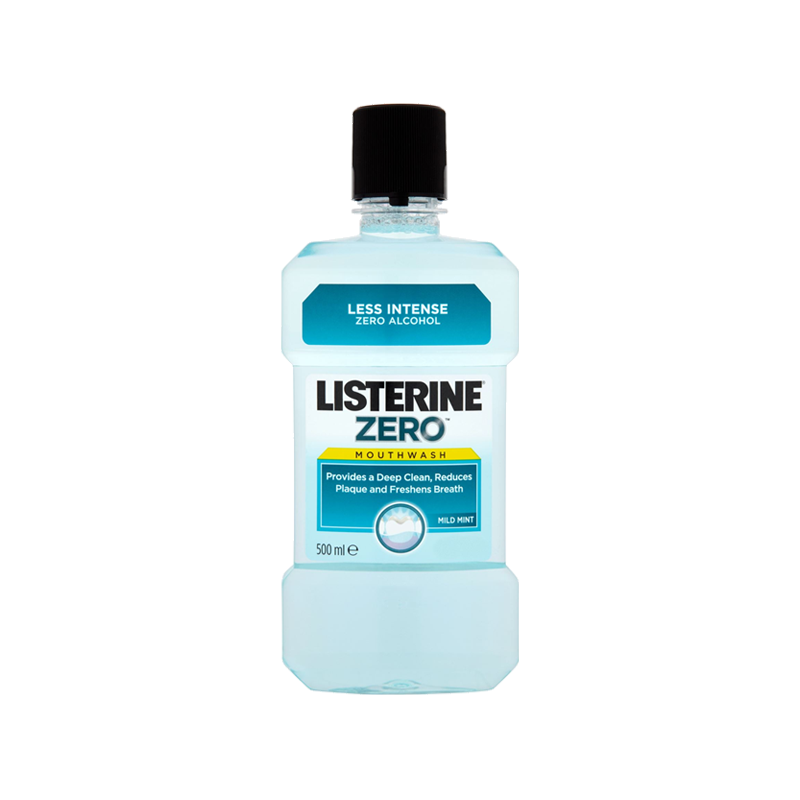 Listerine Zero Alcohol Mild Mint Mouthwash