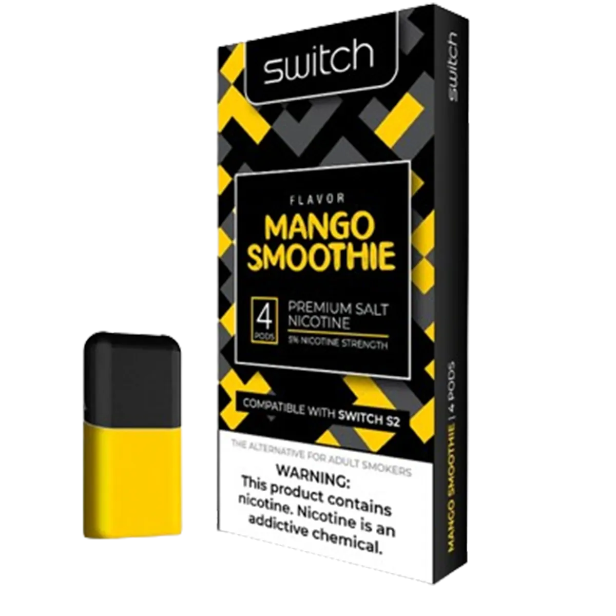 Switch Pakistan 4 Pods Mango Smoothie 5% (S2)