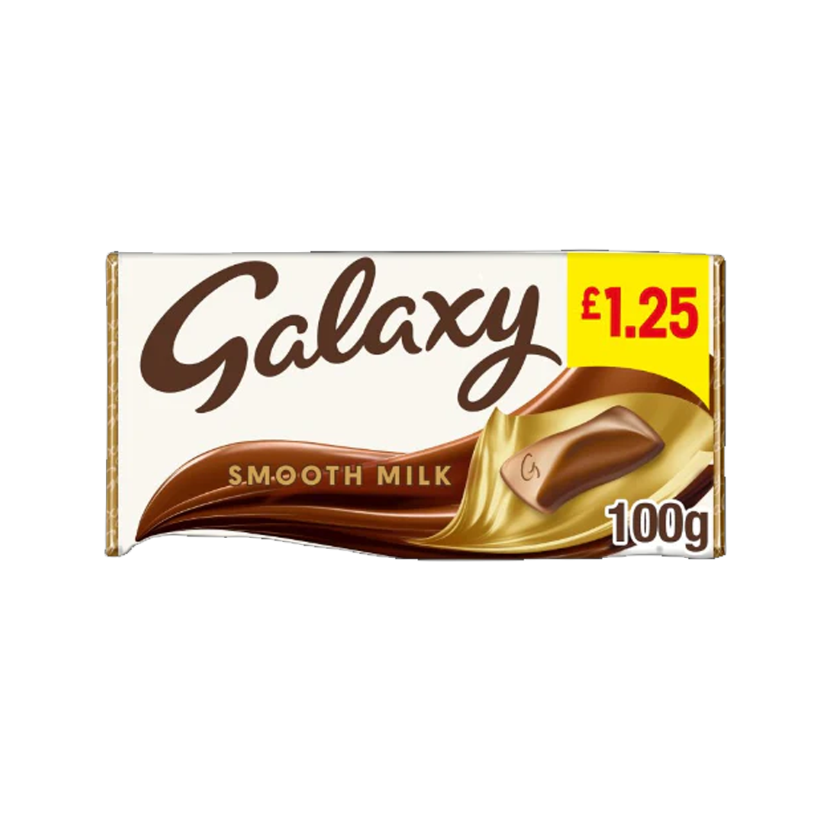 Galaxy Smooth Milk Chocolate Block 100g