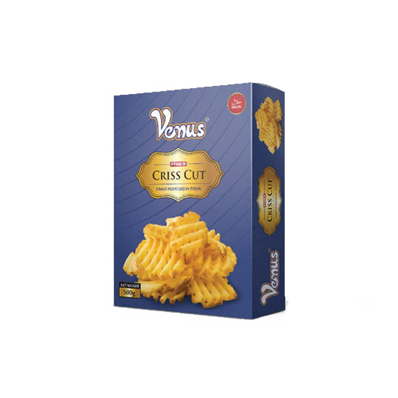 Venus Frozen Fries Criss Cut 500g