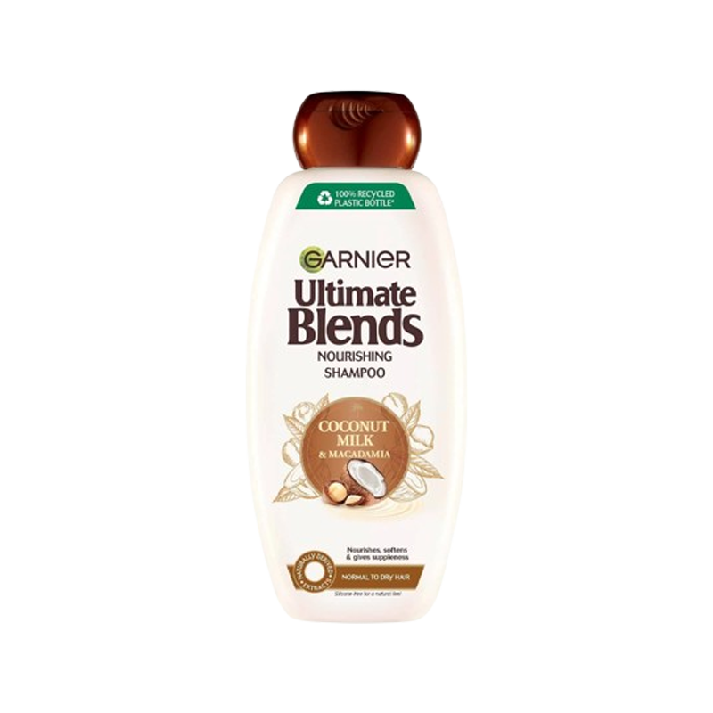 Garnier Ultimate Blends Coconut Milk & Macadamia SHampoo 400ml