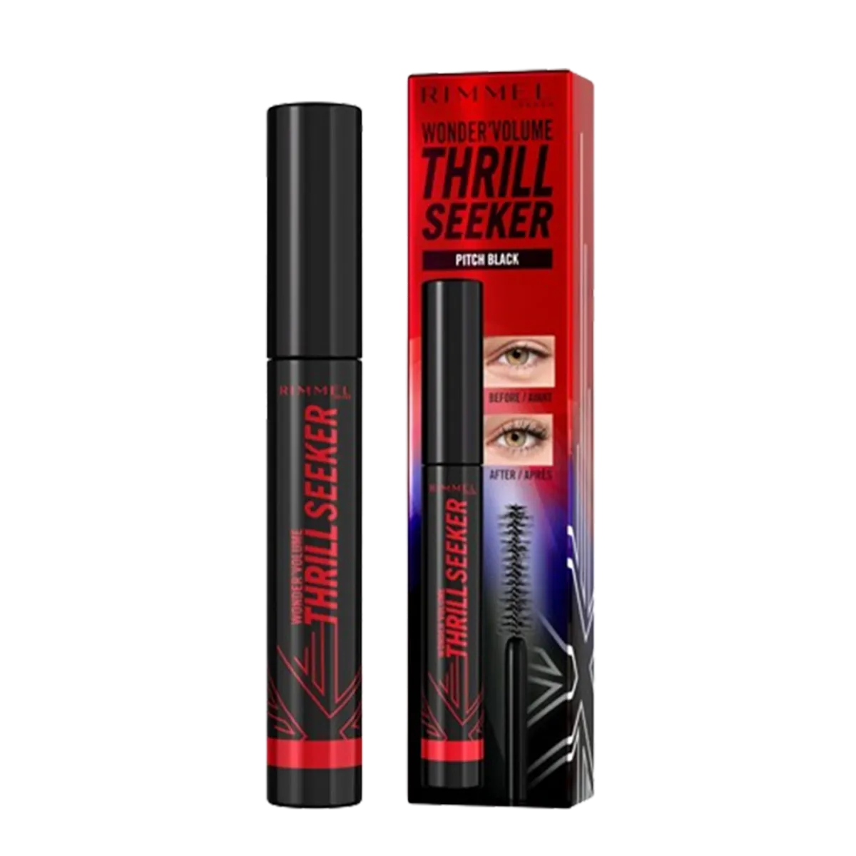 RIMMEL LONDON Wonder Volume Thrill Seeker mascara Pitch Black