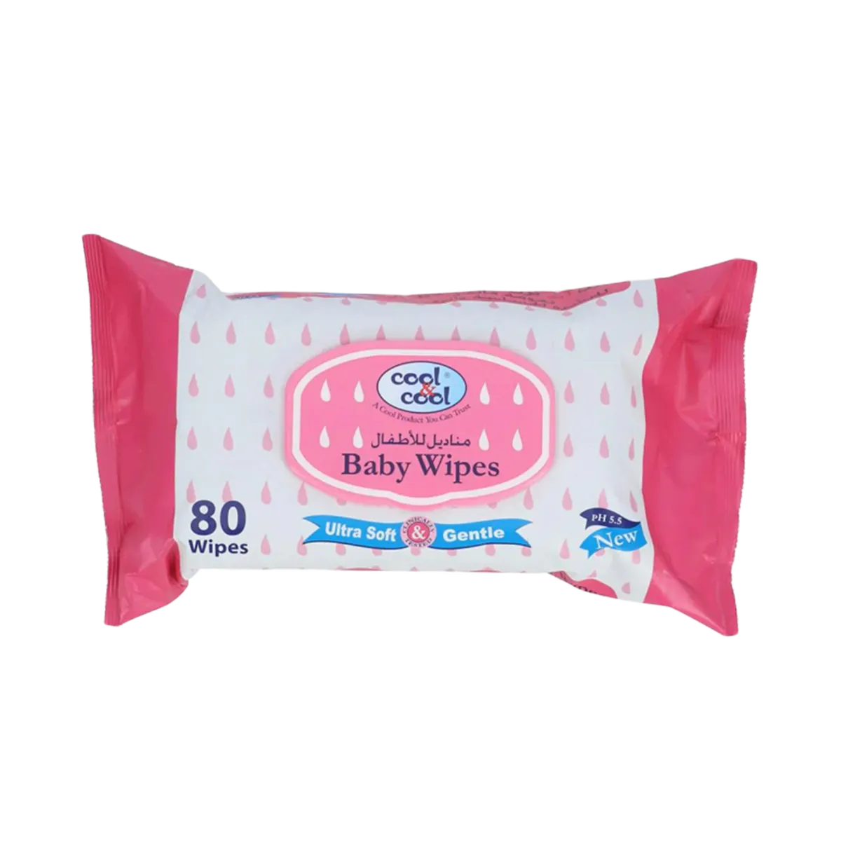 Cool & Cool Baby Wipes 80p