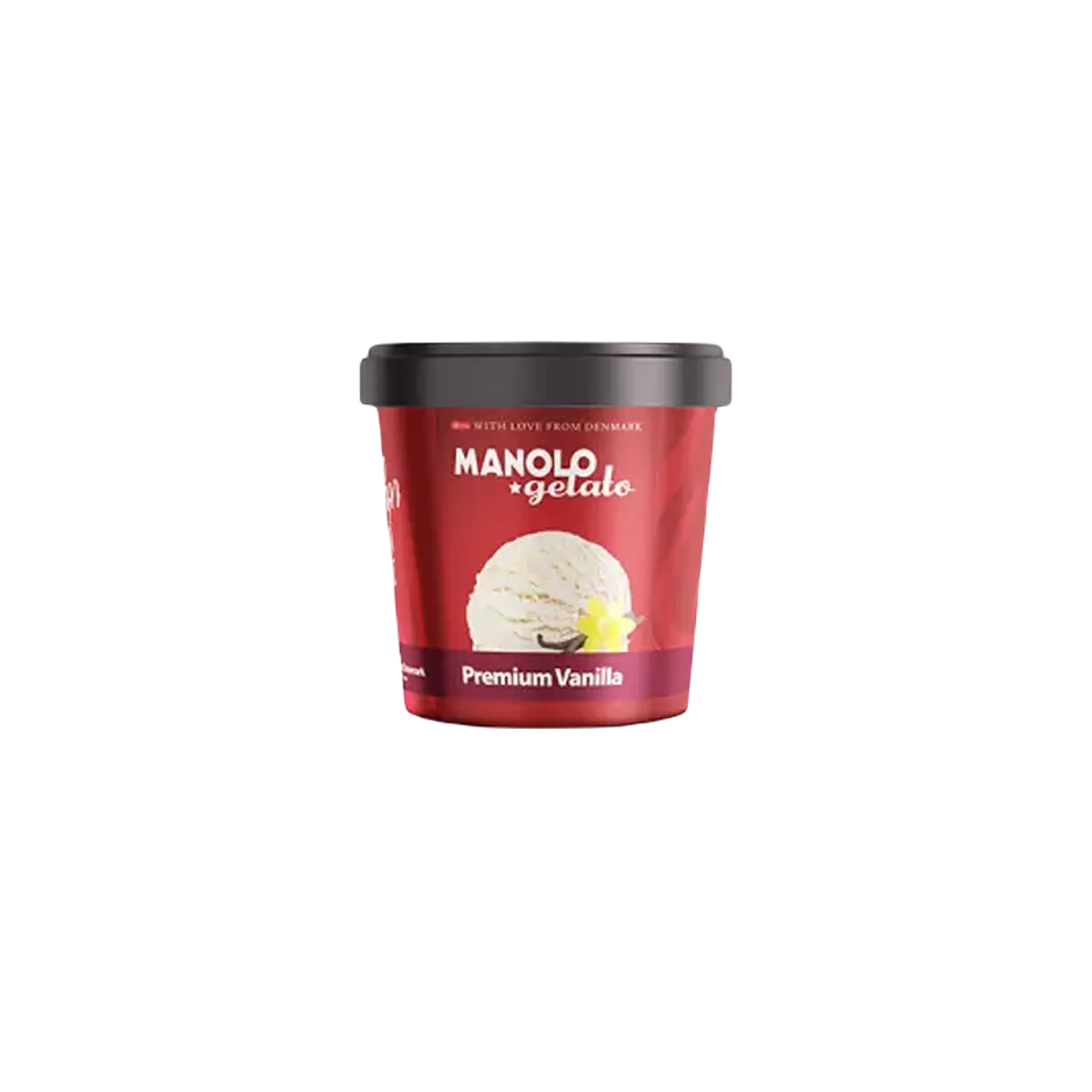Manolo Gelato premium vanilla Ice Cream 150ml