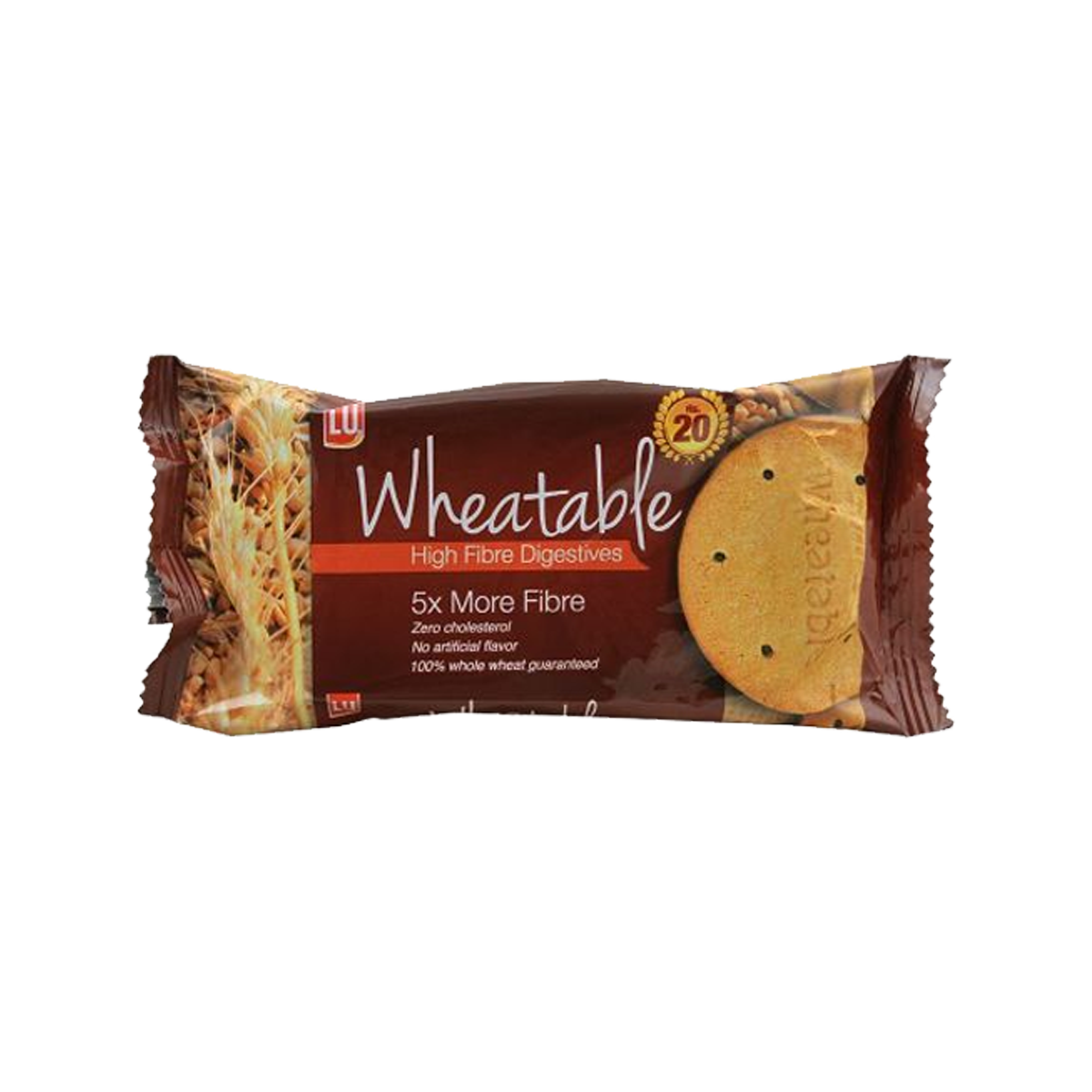 Lu Half Roll Wheatable High Fibre Digestive Biscuit 32g