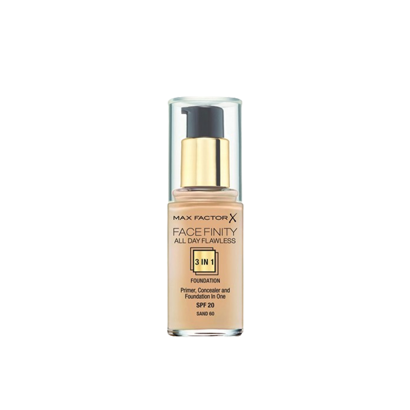 Max Factor Facefinity 3-IN-1 Foundation Sand 60