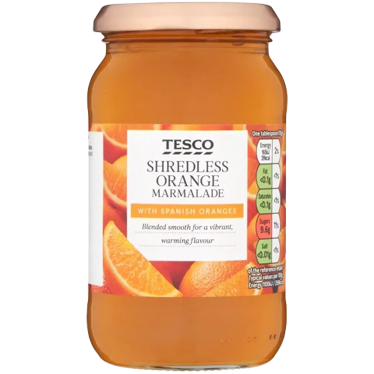 Tesco Shredless Orange Marmalade 454g