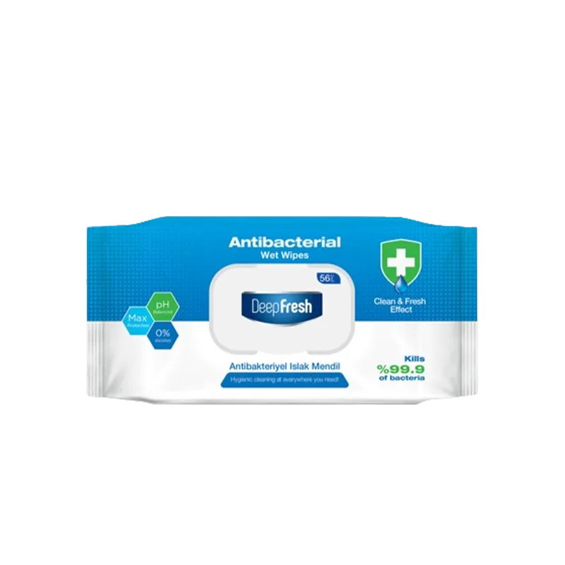 Deep Fresh Wet Paper Wipes 56 Pcs.