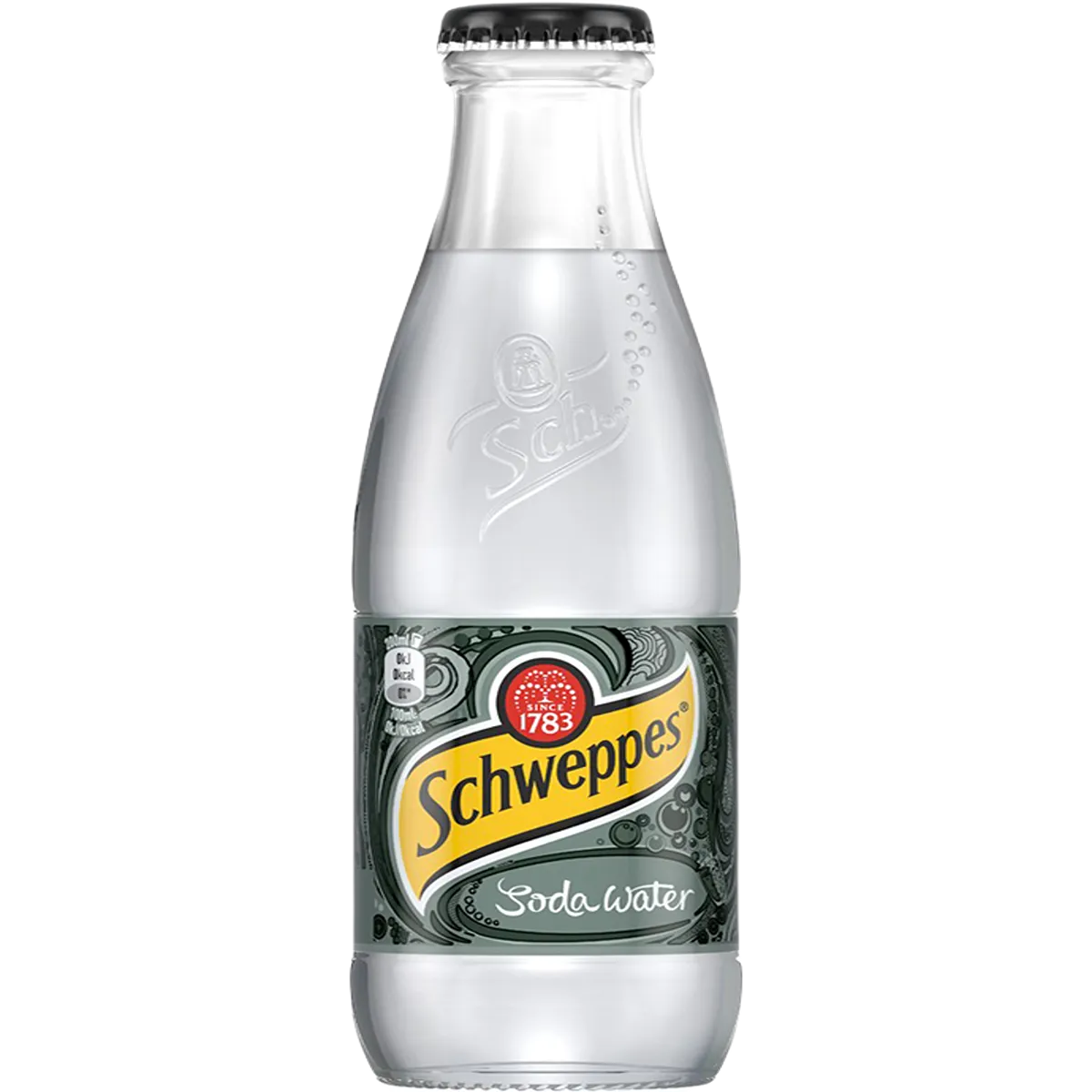 Schweppes Soda Water Bottle