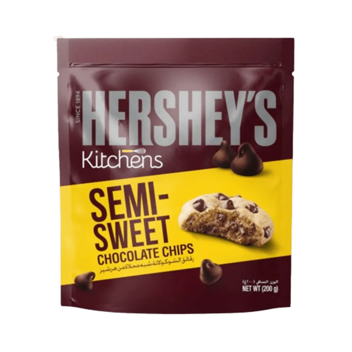 Hersheys Semi Sweet Chocolate Chips 200g