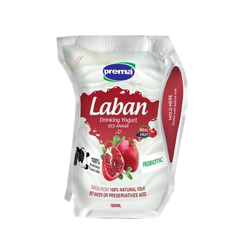 Prema Laban Yogurt Red Anaar 180ml