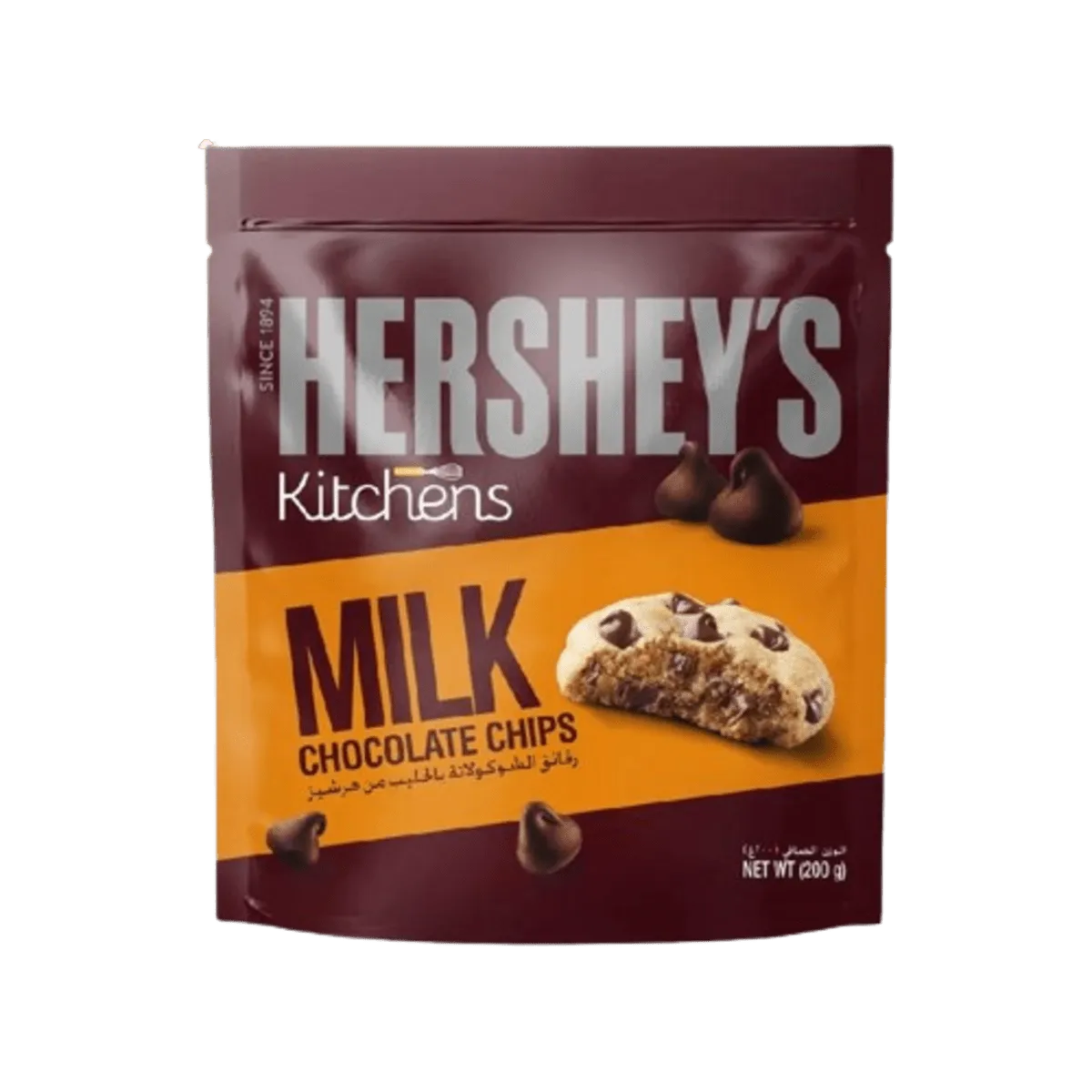 Hersheys Milk Chocolate Chips 200g