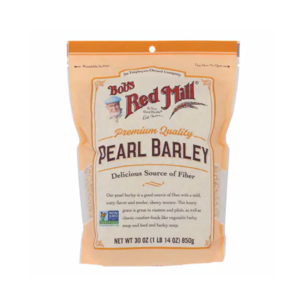 Bob's Red Mill, Barley Pearl, Case Of 4, 30 oz