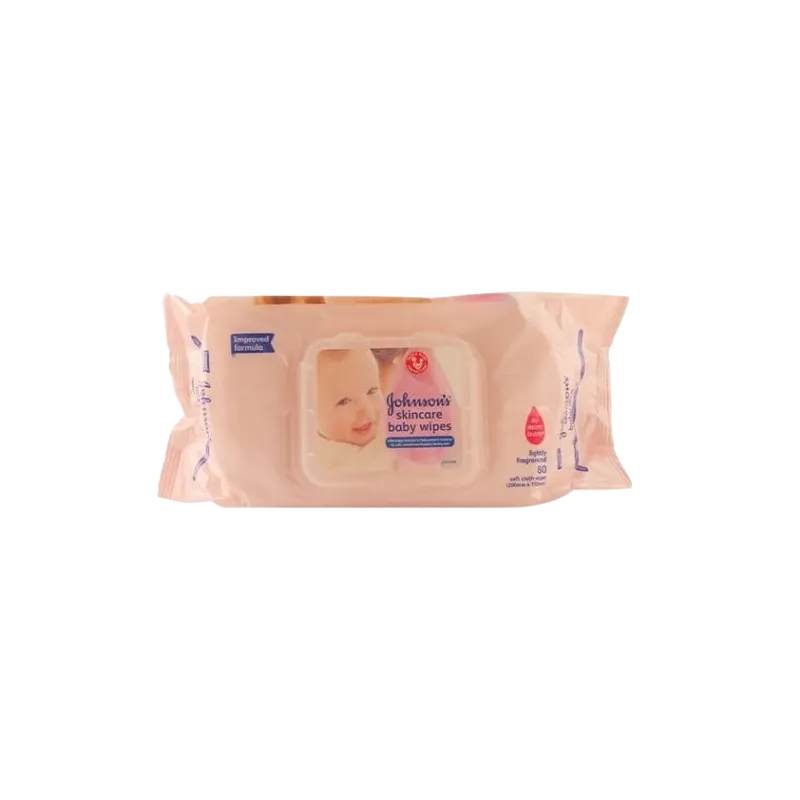 Johnsons Baby Wipes Skincare Lightly Fragranced