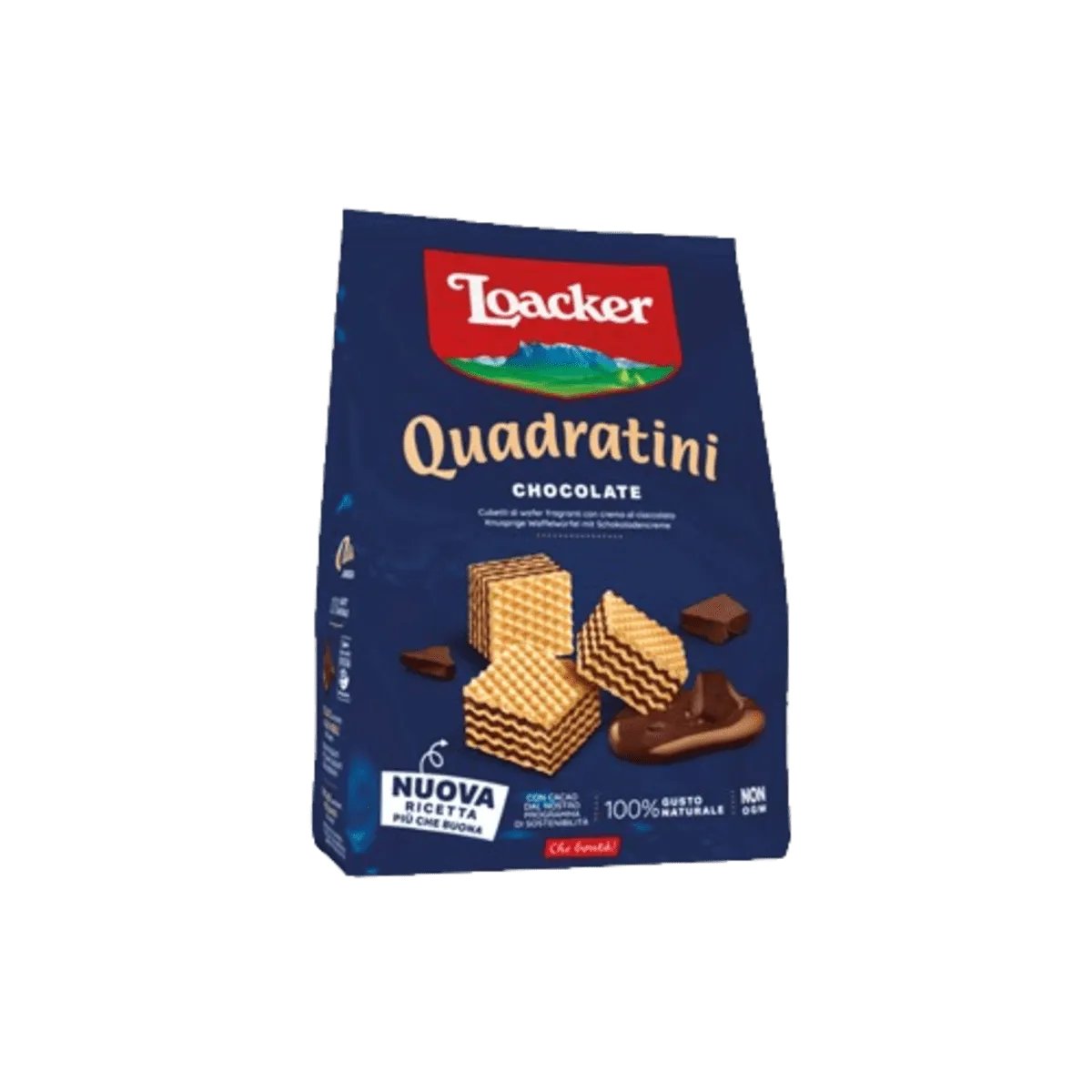 Loacker Quadratini Chocolate Wafer Biscuits