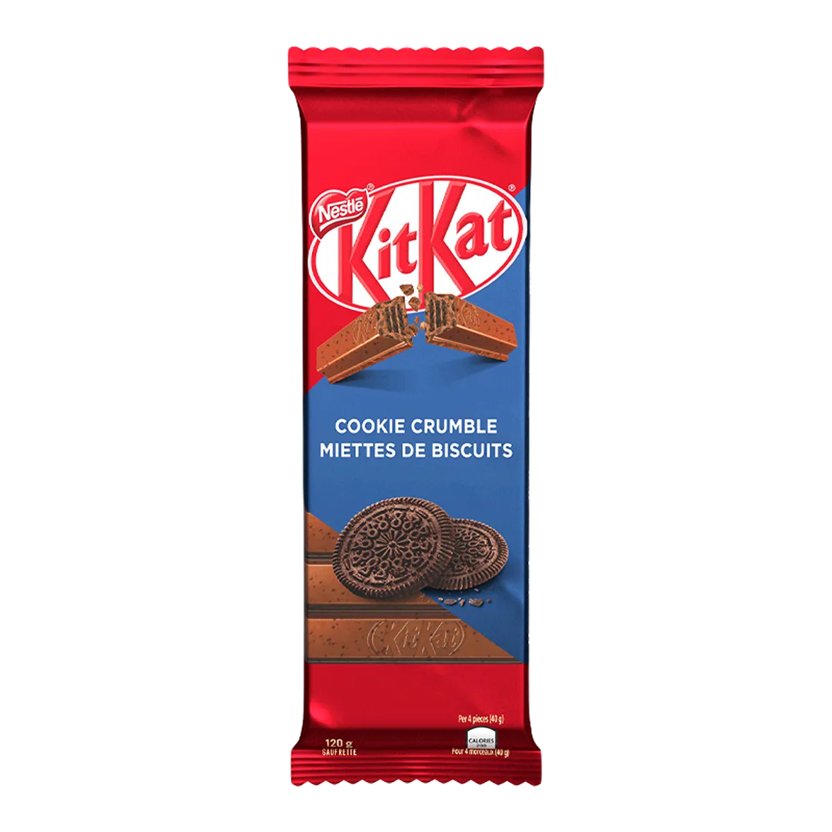 KitKat Chocolate Cookie Crumble Wafer Bar 120g