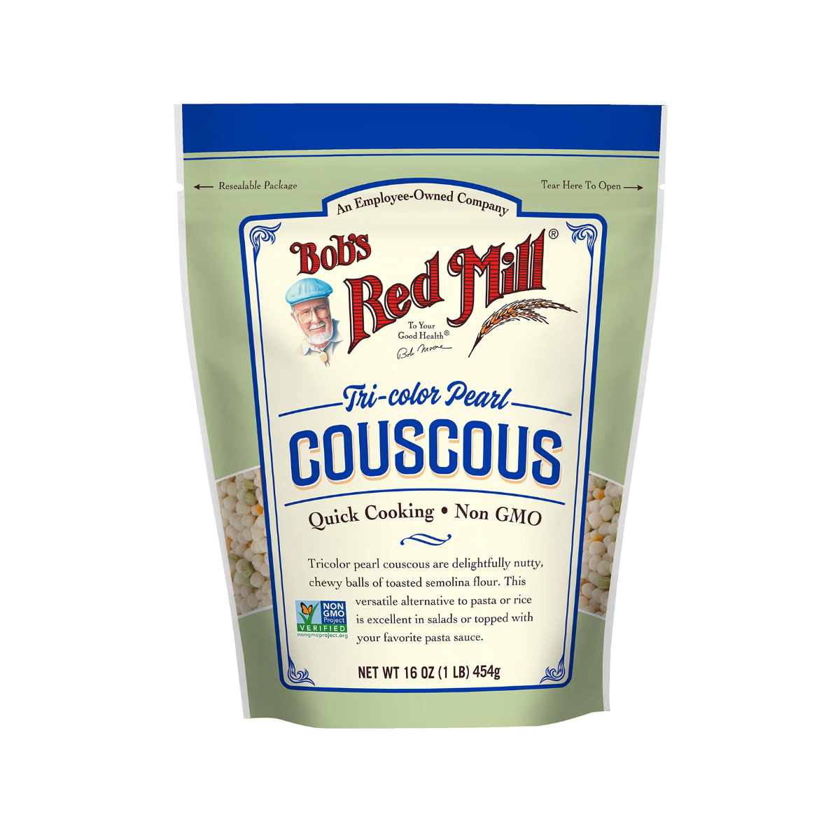 Bob's Red Mill, Couscous Pearl Tri Color, Case Of 4, 16 oz