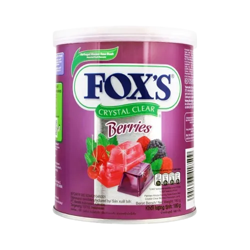 Fox Candy Tin Berries 180g