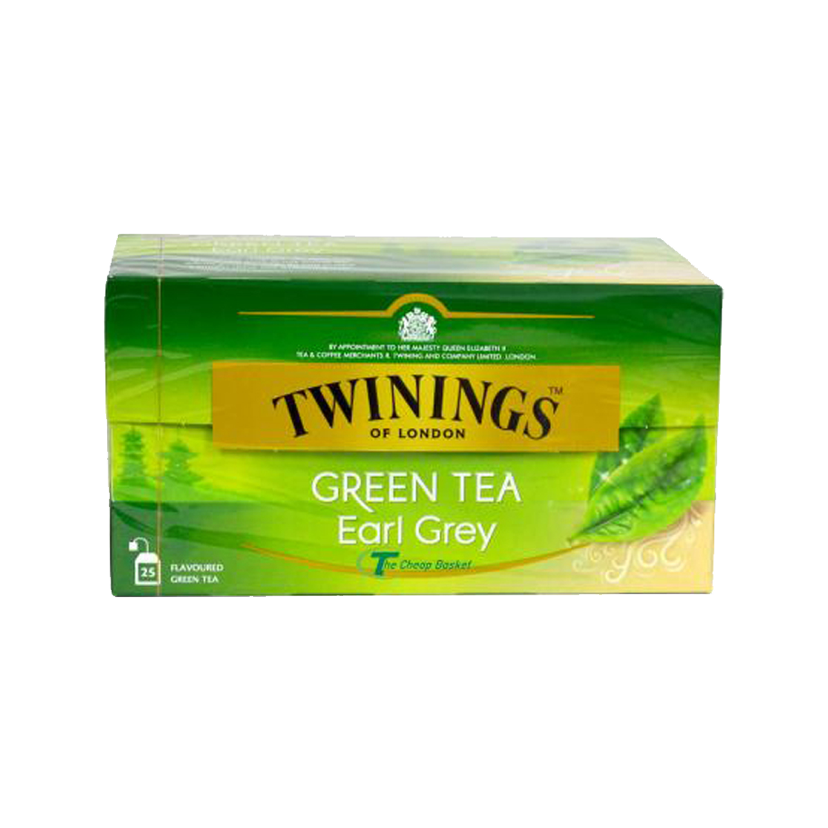 Twinings Green Tea & Earl Gray 25Teabag