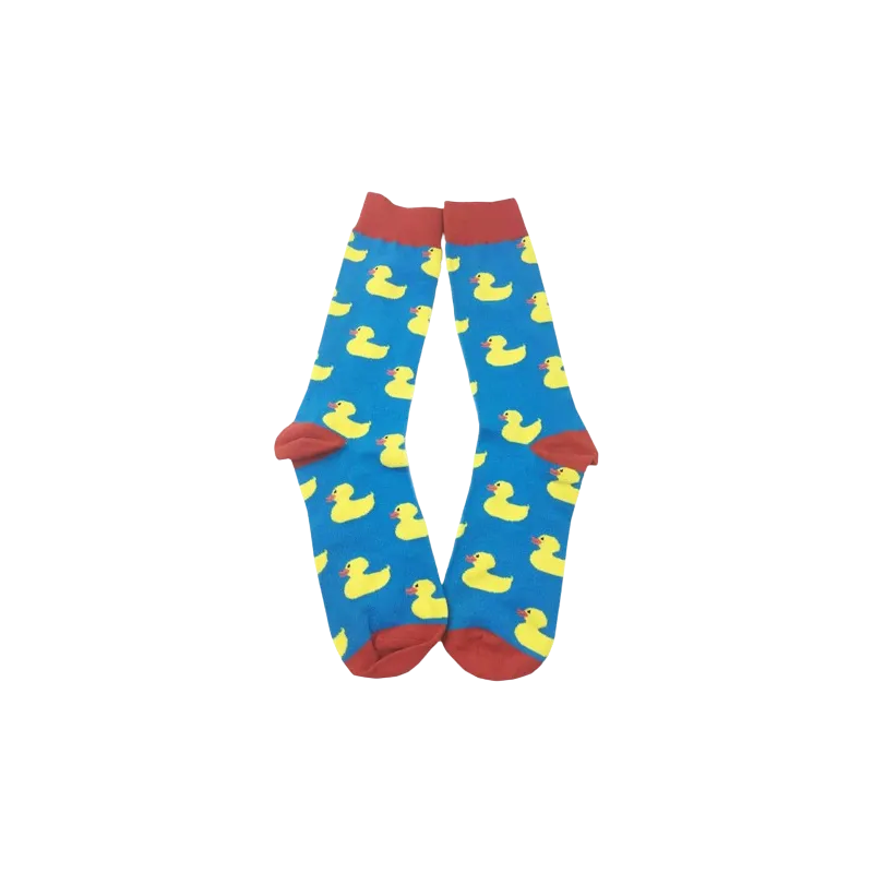 Ducks Cotton no show socks printed (1pair)