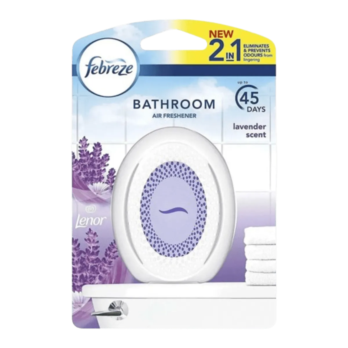Febreze Bathroom Continuous Lavender Air Freshener 7.5ml