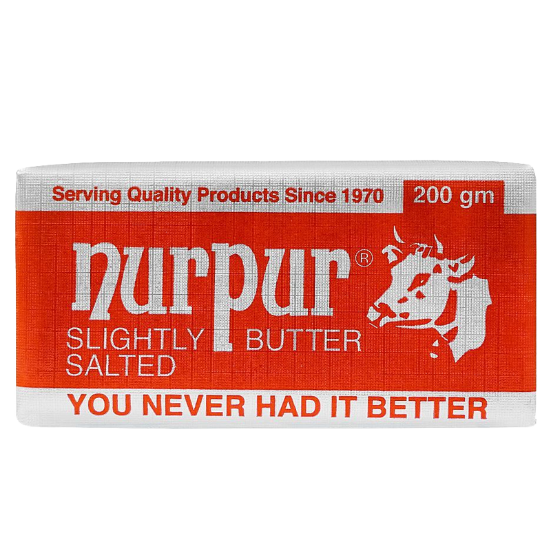 Nurpur Butter Slightly Salted 200g