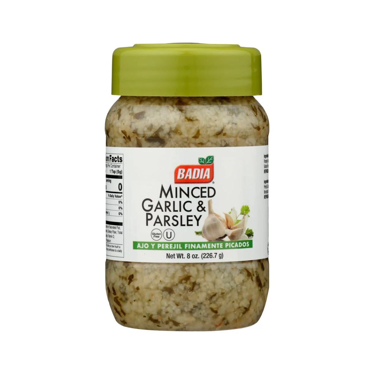 Badia, Minced Garlic & Parsley, Case Of 12, 8 oz
