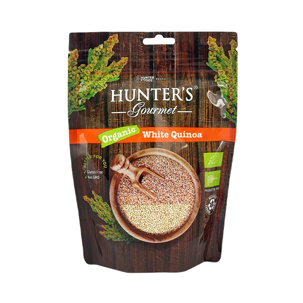 Hunters Gourmet Organic White Quinoa (300gm)