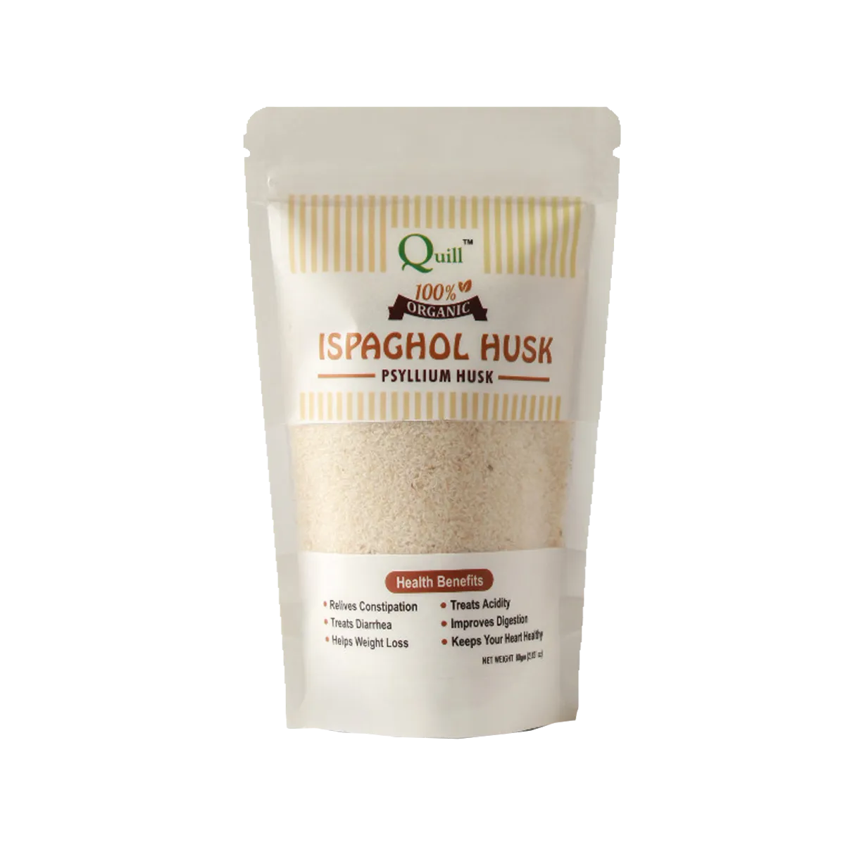 Quill Organic Ispaghol Husk 80g