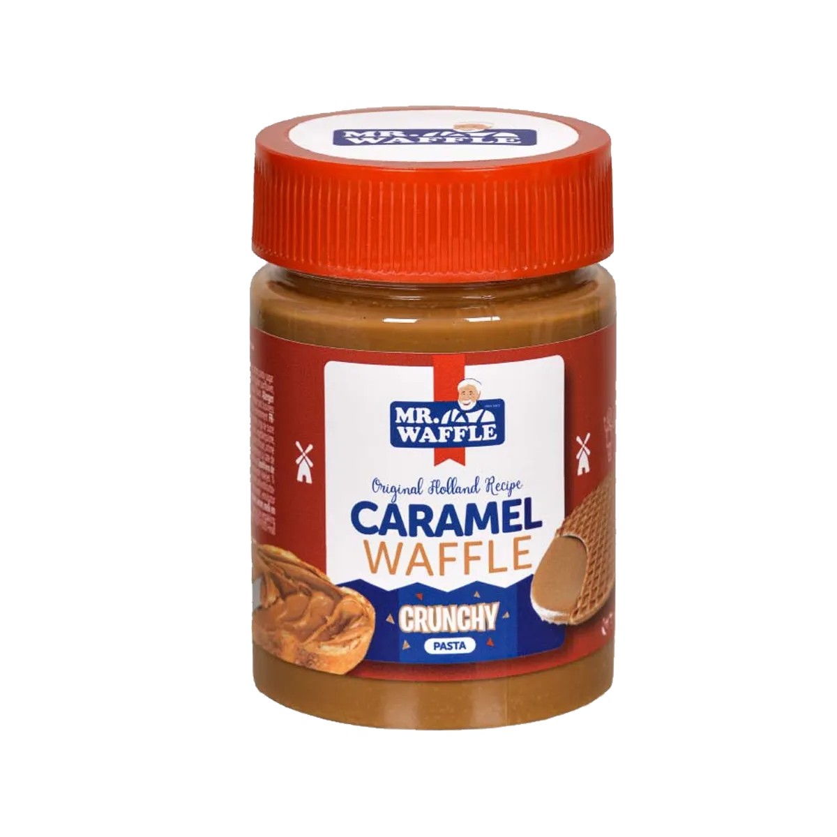 Mr.Waffle Caramel Spread Crunchy 360g