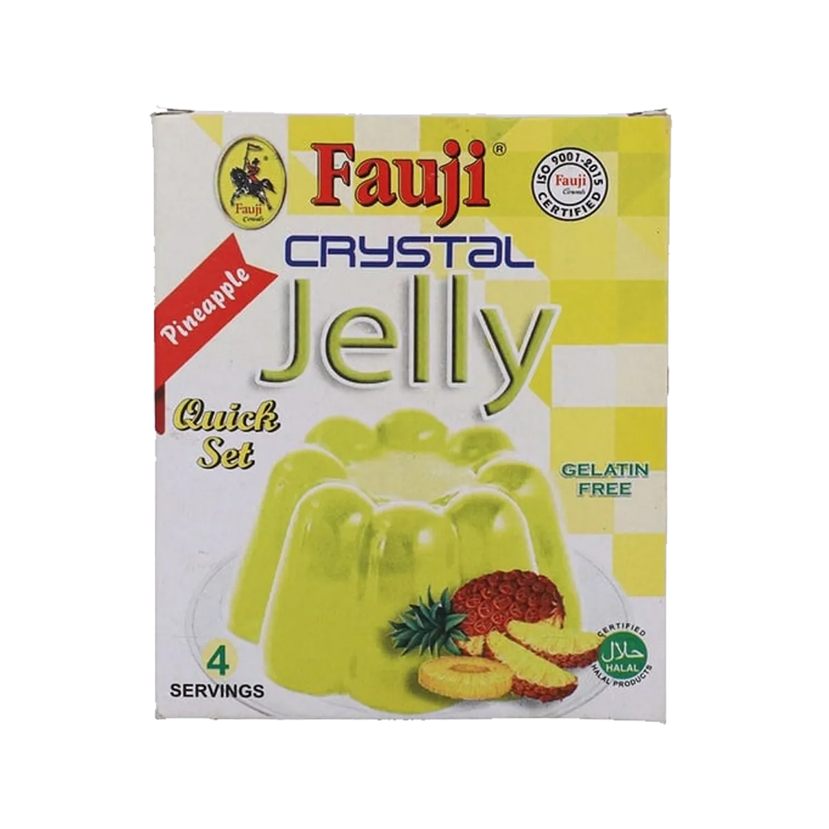 Fauji Crystal Pineapple Jelly 82g