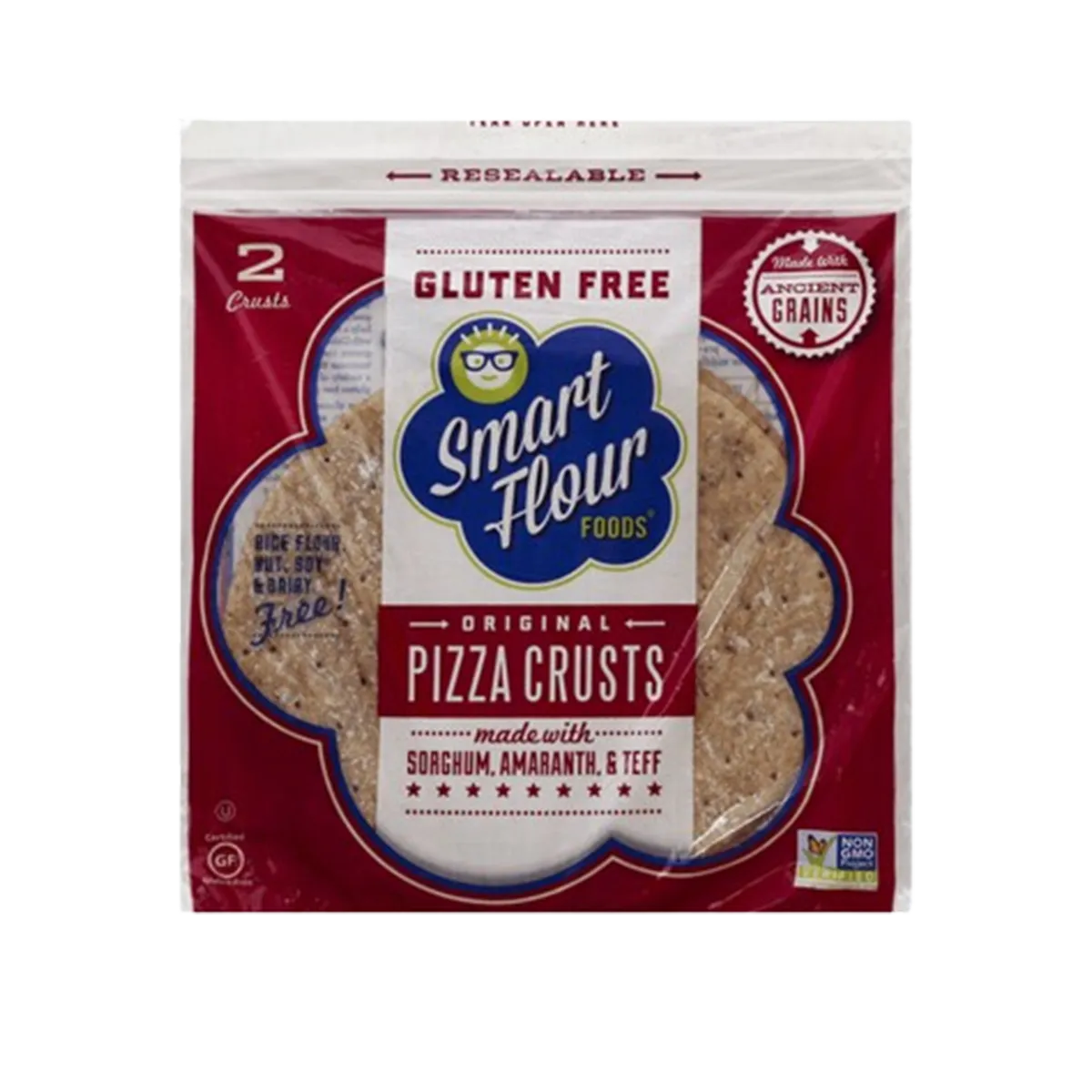 Smart food pizz crust large