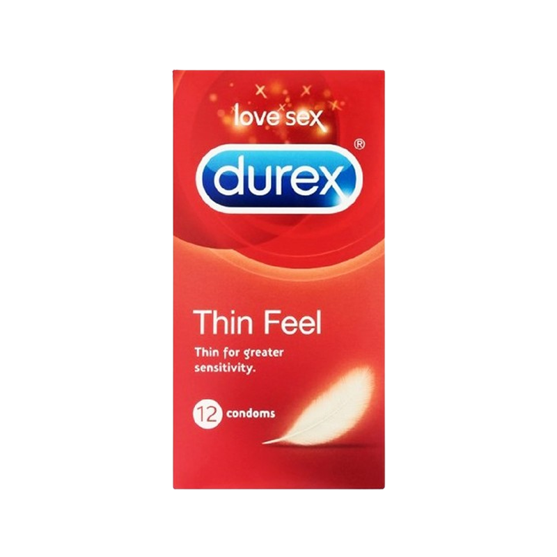 Durex Thin Feel Condoms - Pack of 12