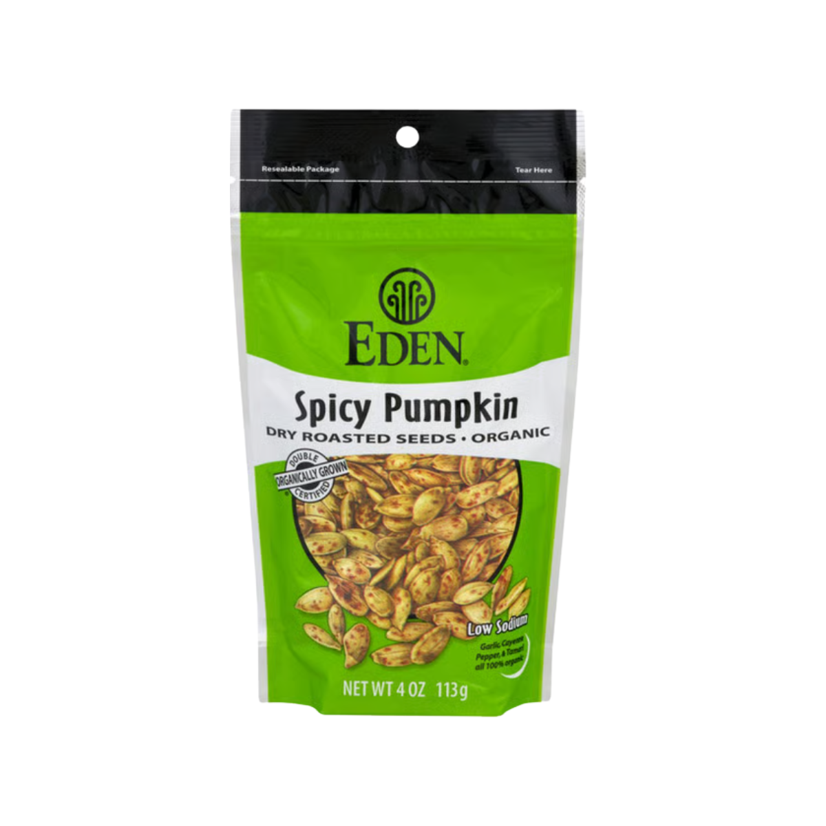 Eden Foods, Organic Pumpkin Seeds Dry Roasted Spicy, Case Of 12, 1 oz