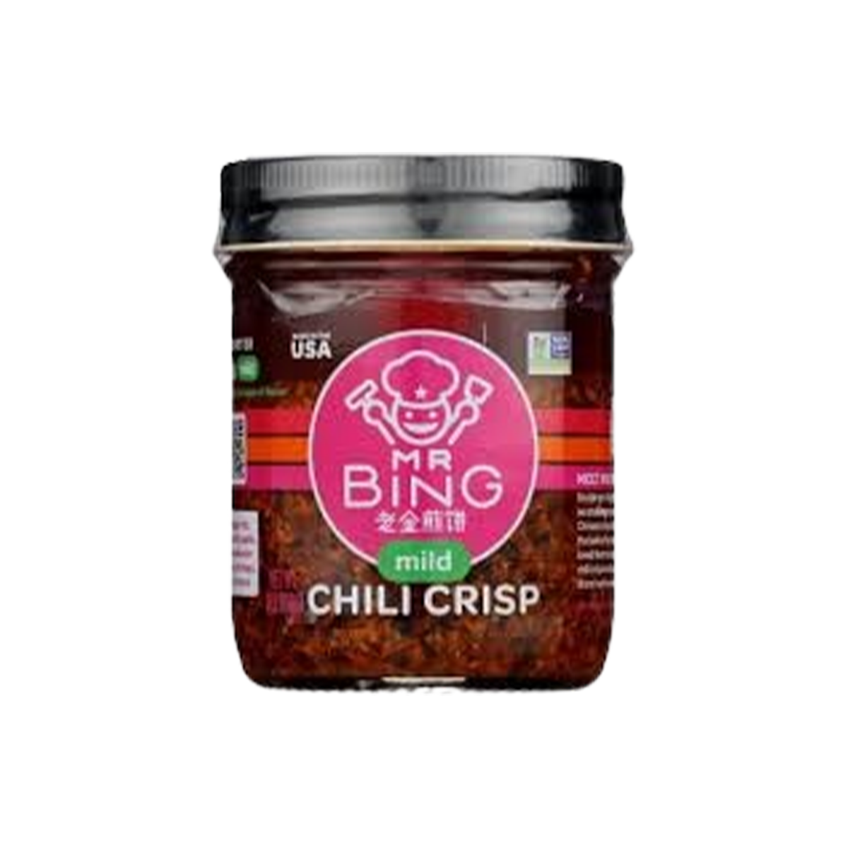 Mr. Bing, Seasn Chili Crisp Mild, Case Of 6, 7 oz