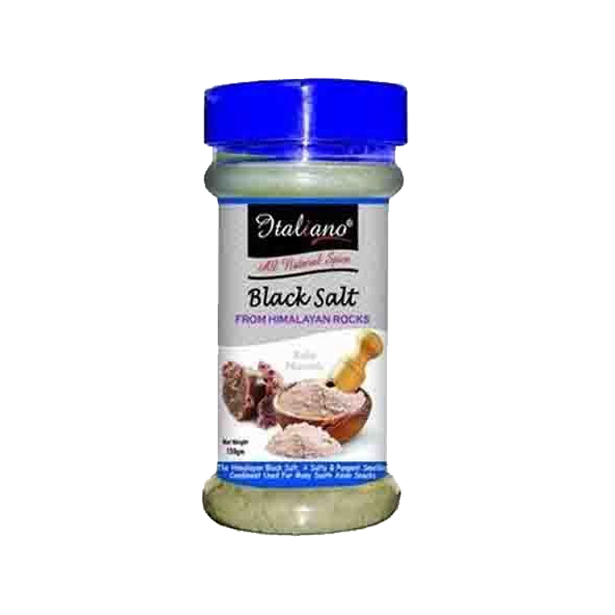 Italiano Black Salt 150gm