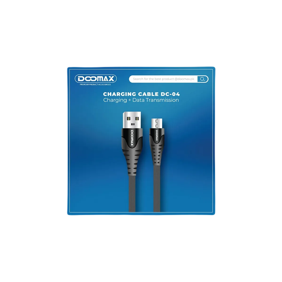 Doomax High performance data cable 2.4A DC-04