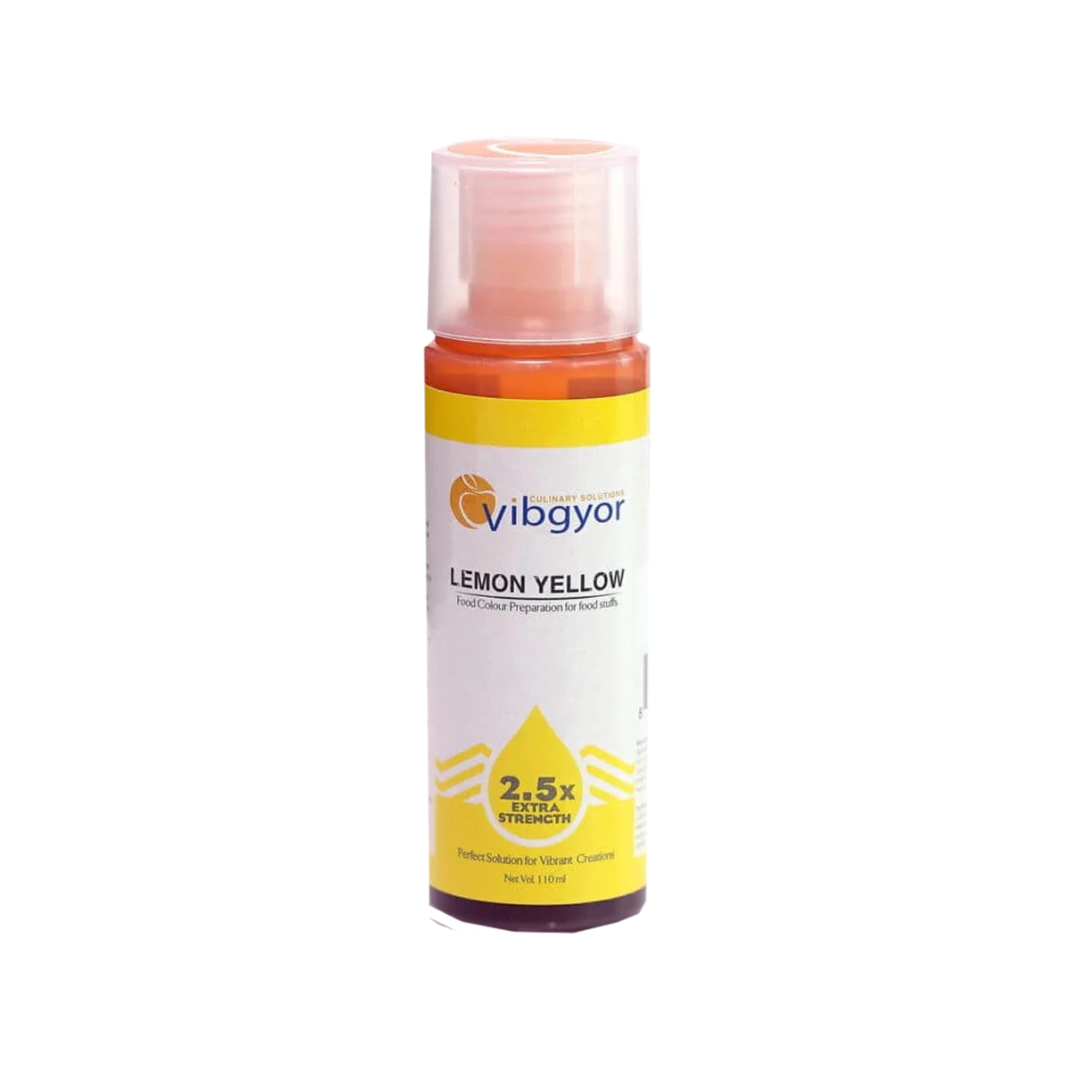 Vibgyor Food Colour Lemon Yellow 110ml