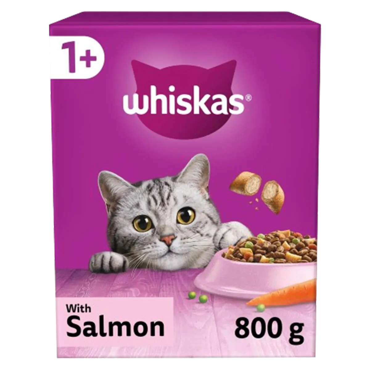 Whiskas Adult Cat Food Salmon 800g