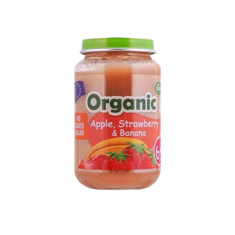 Organic Apple , Strawberry & Banana 190 g