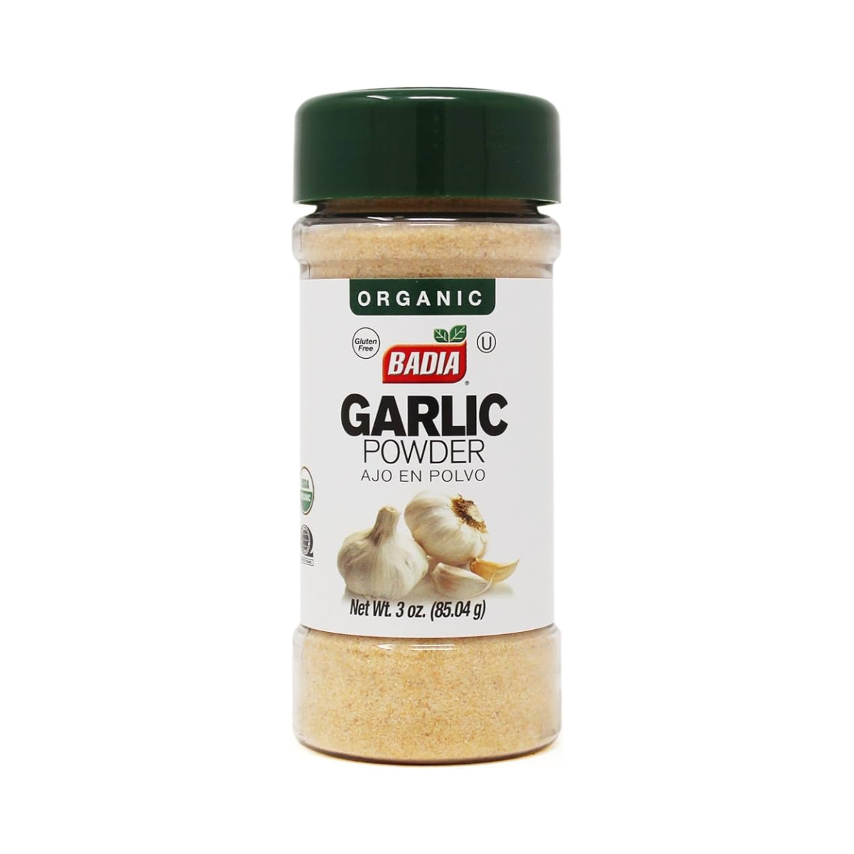 Badia, Organic Garlic Powder, Case of 8, 3 oz