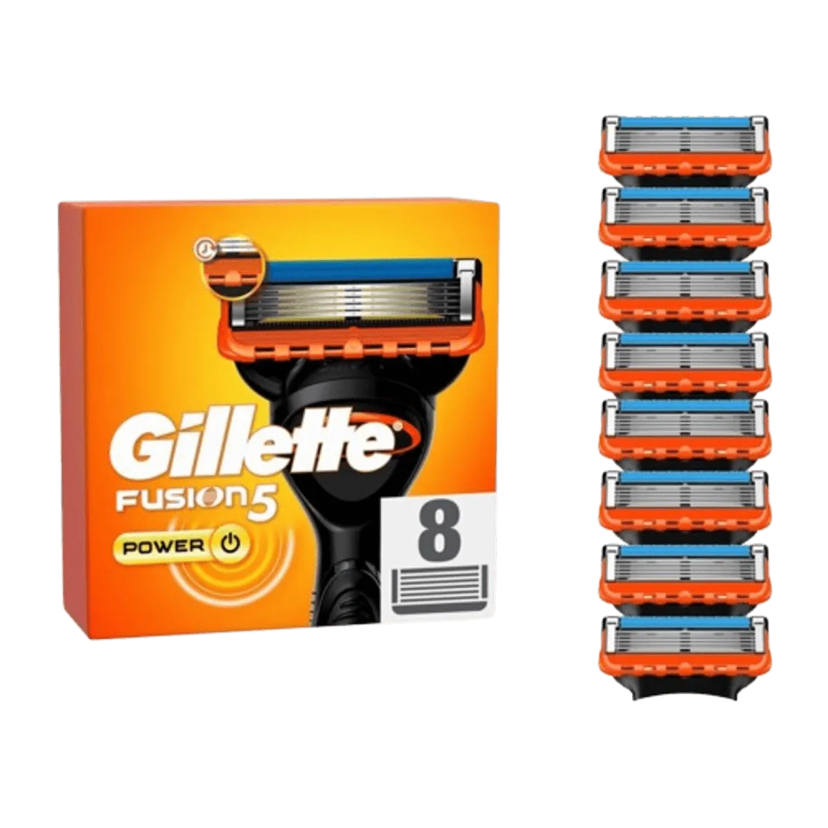 Gillette Fusion Power Razor Blades Refill 8 Pack