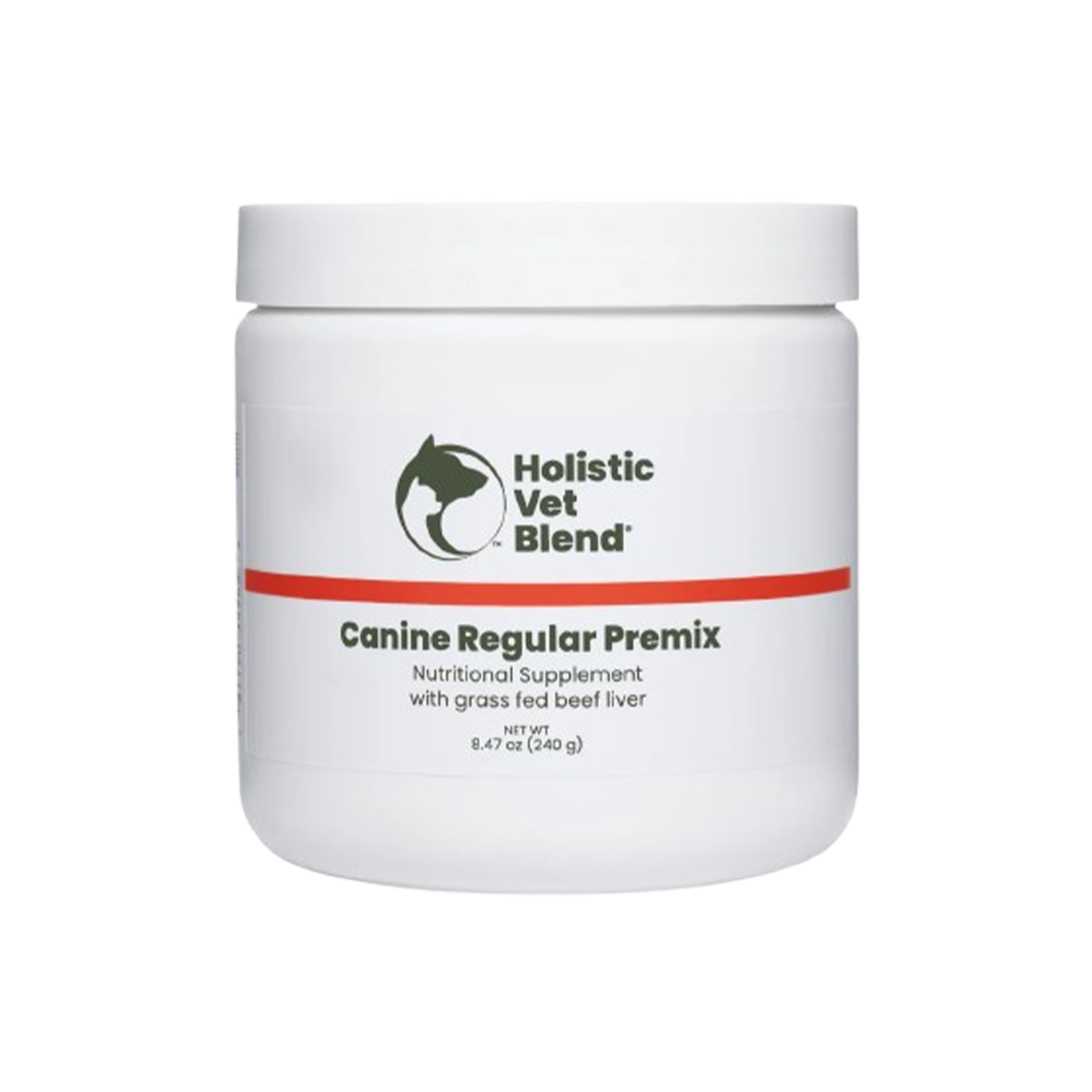 Holistic Vet Blend LLC, Holistic Vet Blend Canine Regular - Case of 12 - 8.47 OZ